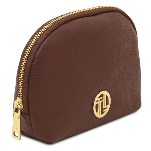 Vera - Soft leather toiletry case